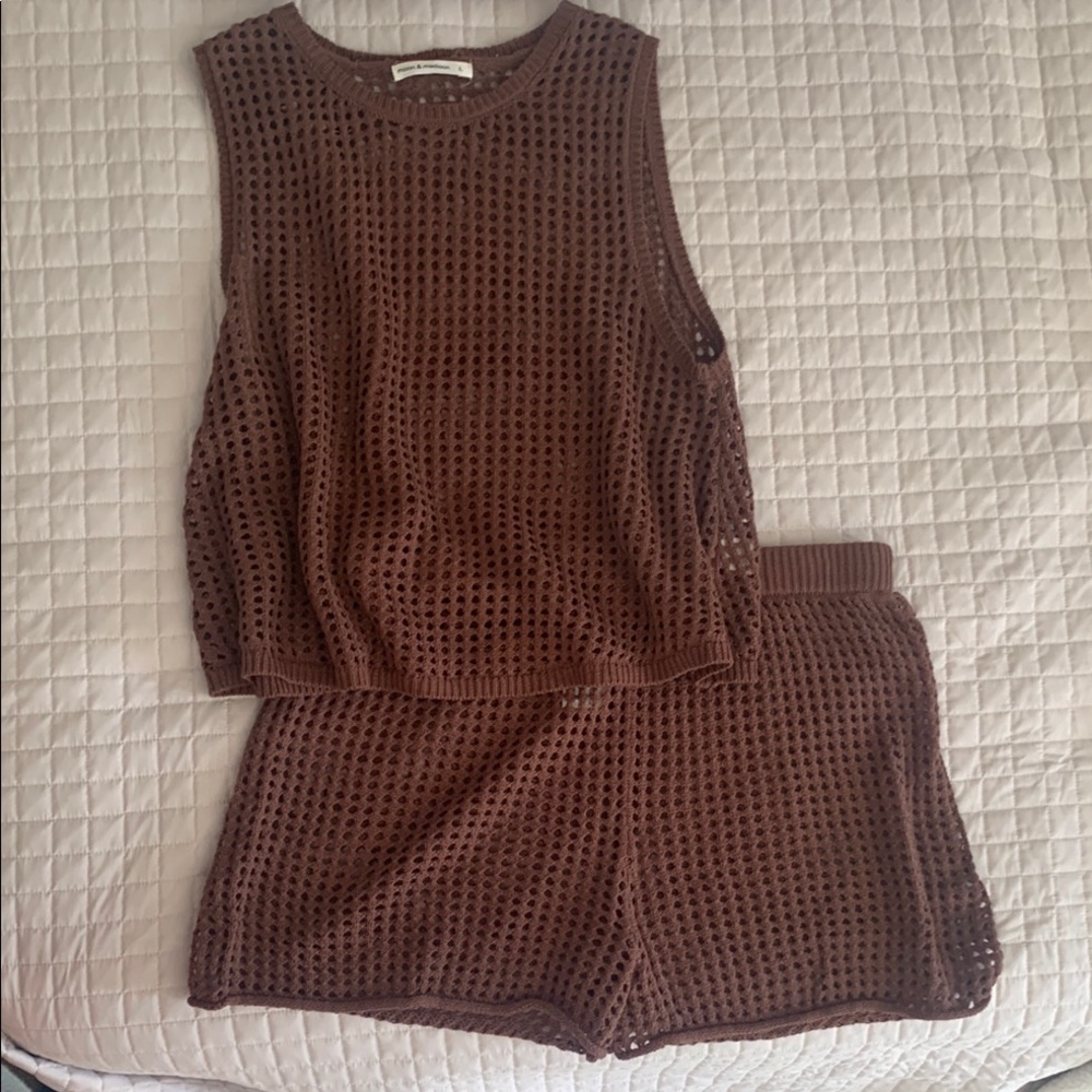 Swim cover up set, L